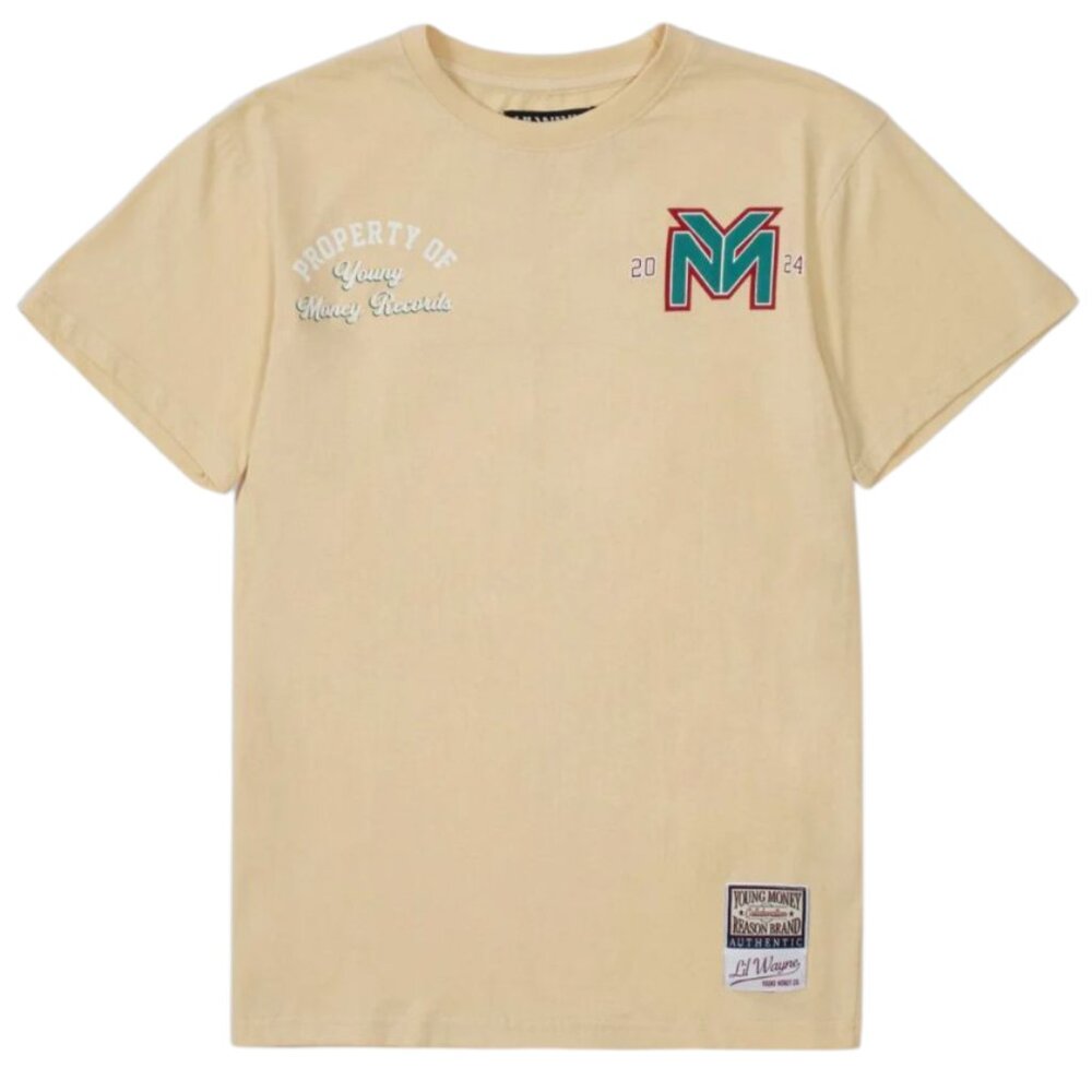 Lil Wayne Young Money Records Short Sleeve Tee - Khaki